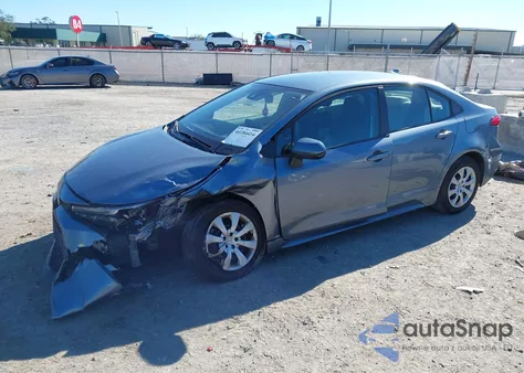 2021 Toyota Corolla Le z USA, uszkodzony, nr VIN 5YFEPMAE0MP161849